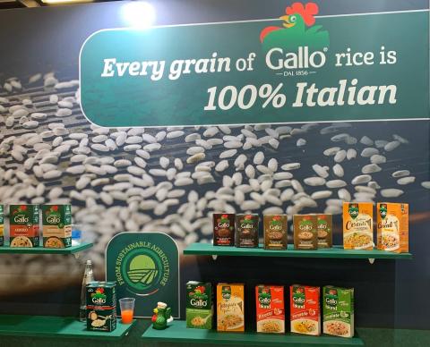 Jedes Korn bei Riso Gallo kommt aus Italien