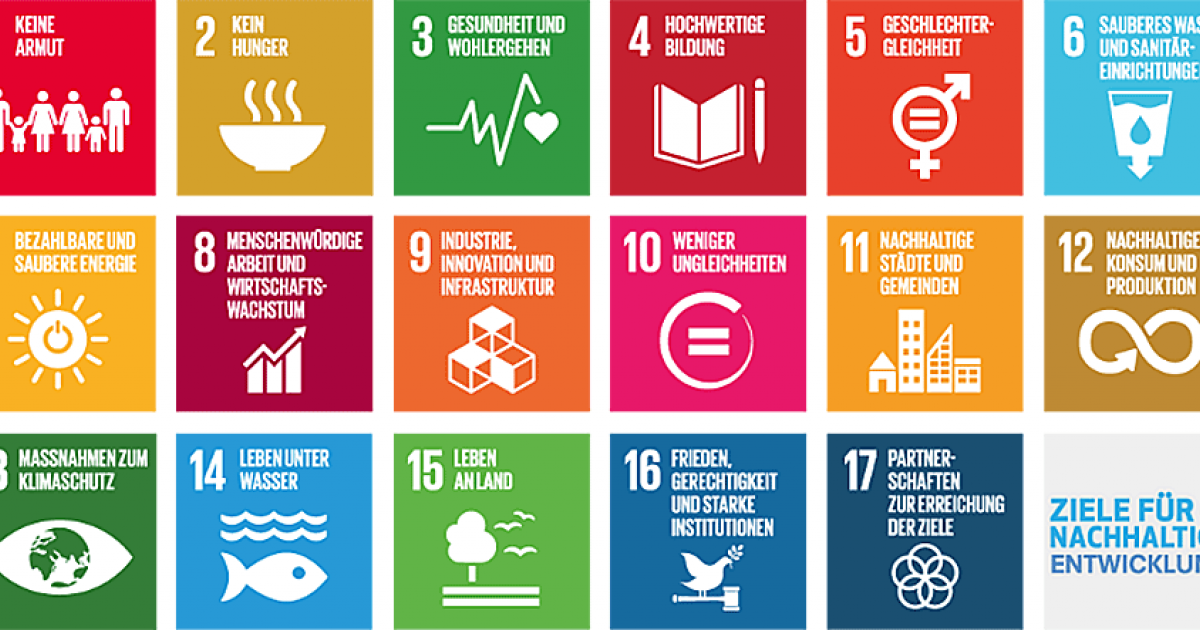 Wissen Sie, Was Die SDGs Sind? Und Dass Es 17 Ziele Gibt?