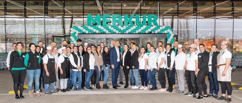 Merkur Markt in Leopolsdsdorf neu eröffnet nach Umbau