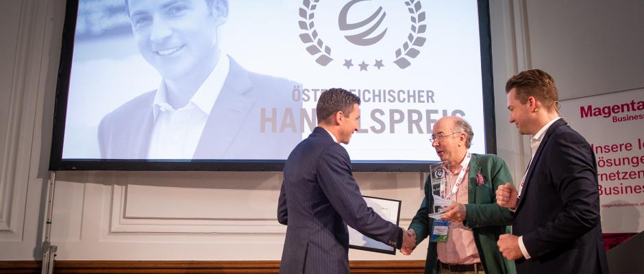 Günther Helm bekommt österreichischen Handelspreis 