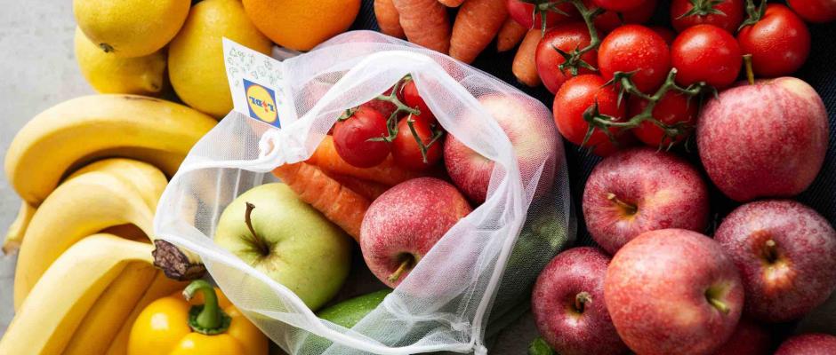 Flugverbot für Obst und Gemüse bei Lidl