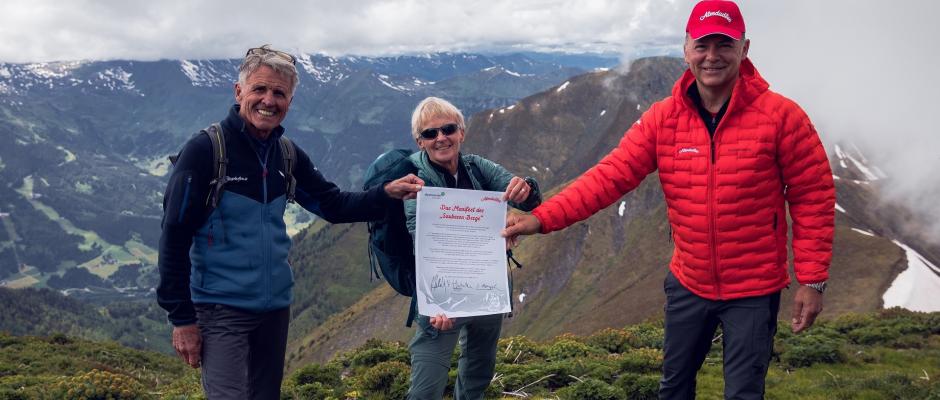 Almdudler & Alpenverein setzen sich seit vielen Jahren konsequent für „Saubere Berge“ ein