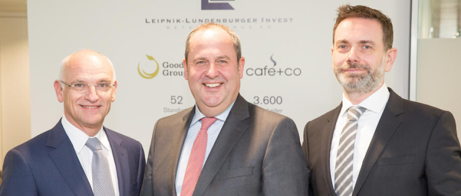 LLI Generaldirektor Josef Pröll (M), mit den LLI Vorständen Michael Kafesie (R) und Kurt Miesenböck (L). 