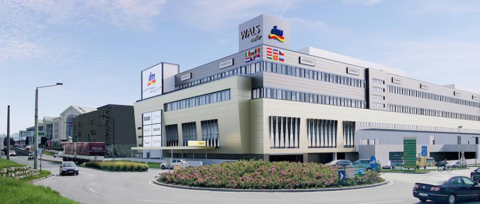 Baustart der neuen dm Zentrale in Salzburg
