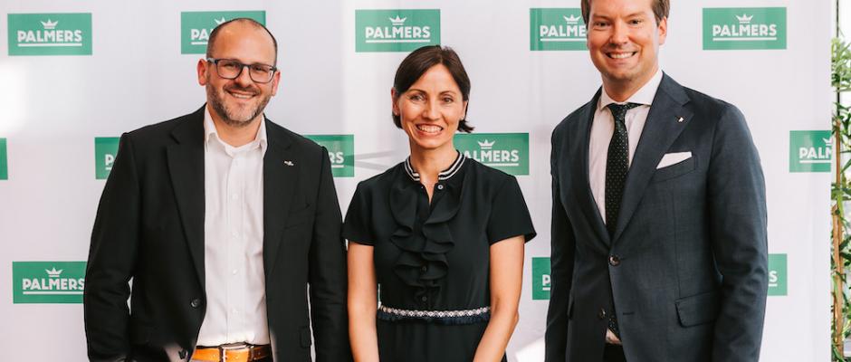 Palmers-Führungsetage: Robert Weiß, Eva Renk-Klenkhart und Ralph Hofmann.