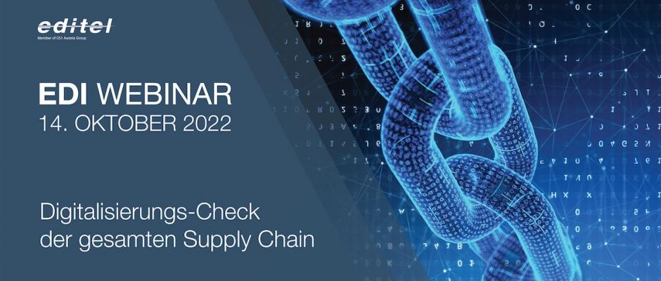 Webinar: Digitalisierungs-Check der gesamten Supply Chain