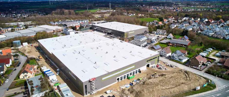 Mestemacher neues Logistikzentrum in Bielefeld-Hillegossen