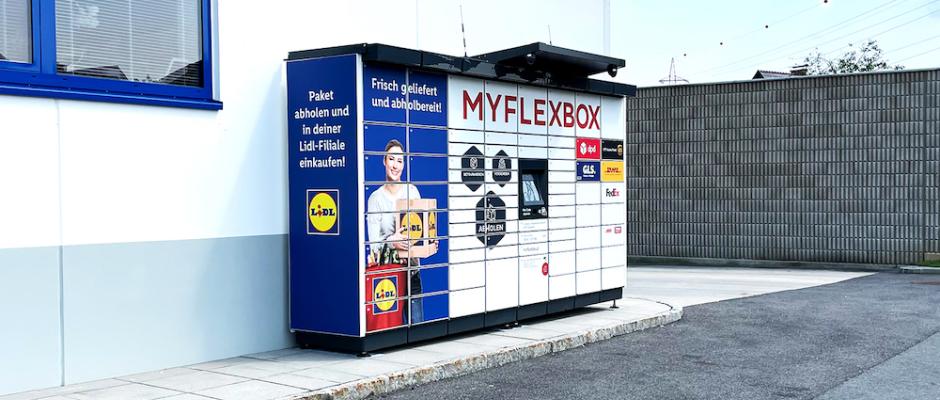 100 MYFLEXBOX-Standorte bei Lidl