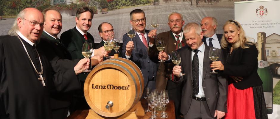 Lenz Moser: Weintaufe mit „Sonnenkind"
