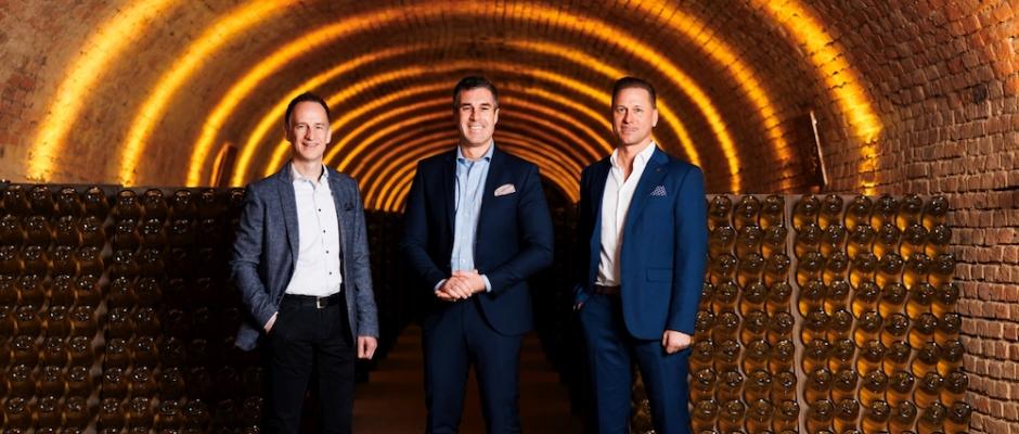 Die neue Schlumberger Geschäftsführung besteht künftig aus einem erfahrenen Trio. V.l.n.r.: Stephan Dubach (Chief Financial Officer), Eugen Lamprecht (Chief Sales Officer) und Florian Czink (Chief Marketing Officer).