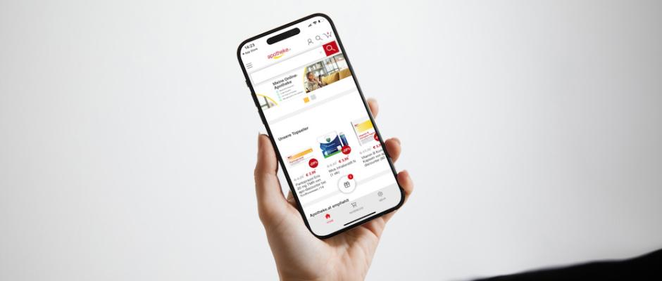 Neue App von Online-Versandapotheke apotheke.at schafft modernes Einkaufserlebnis 