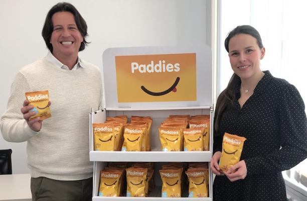 Camilo Wolff und Heidrun Weiß haben Selectum gegründet und stellen mit Paddies eine gesunde Snack-Alternative vor.