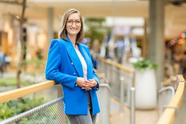 Sabine Dreschkay ist neue Center-Managerin im Shopping-Center Huma Eleven