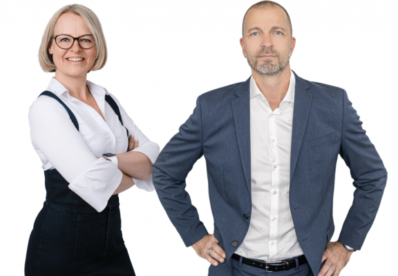 Edenred holt Experten in leitende Funktionen: Stefanie Kukacka-Moser und Martin Tille.