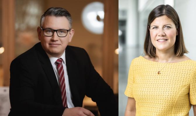 Bastian Mingers und Claire Steinbrück sind die neuen Geschäftsbereichsleiter für die Kölner Ernährungsmessen.