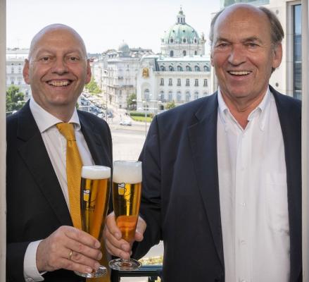 Getränke-Fachverband-Geschäftsführer Florian Berger (li.) und Obmann Sigi Menz