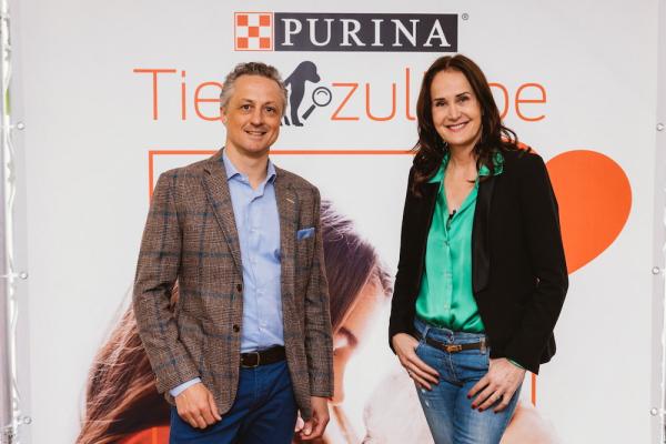 Marius Baumeister, Business Executive Officer Petcare bei Nestlé Österreich und Maggie Entenfellner[4] Kopie