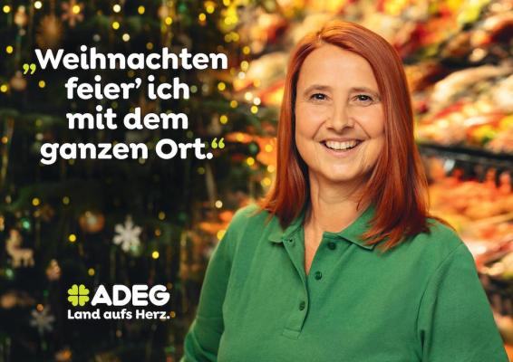 Adeg Kampagnensujet für Weihnachten
