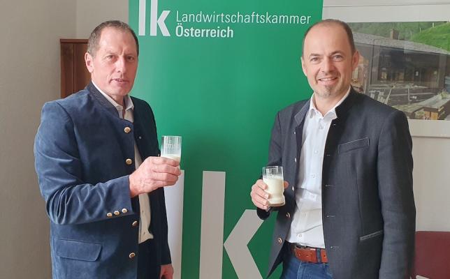 LKÖ: Moosbrugger und Hechenberger fordern Anhebung der Milchpreise