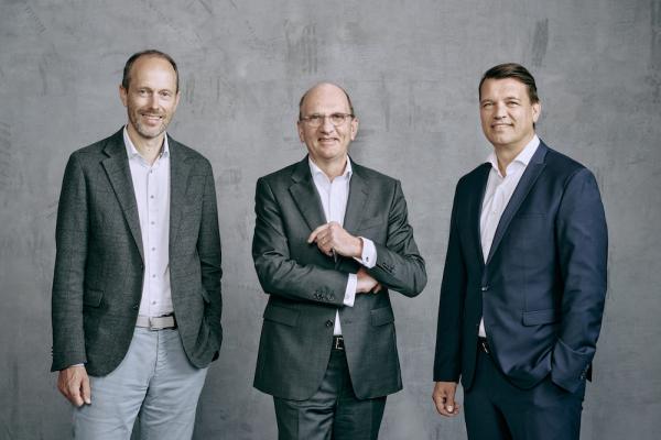 Die neue Dreierspitze in der MPreis-Geschäftsführung: David Mölk, Stefan Gros und Ingo Panknin.