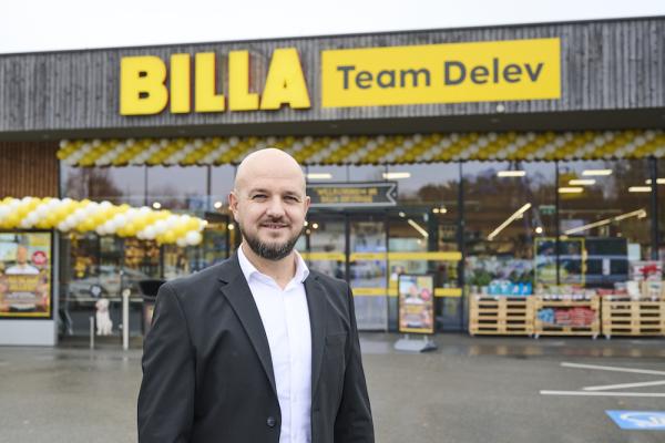 Venco Delev startete 2003 seine Karriere bei BILLA, heute ist er stolzer BILLA Kaufmann im oberösterreichischen Steyregg.