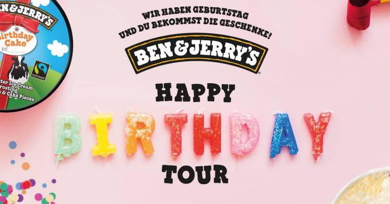 Ben & Jerry's Birthday Tour