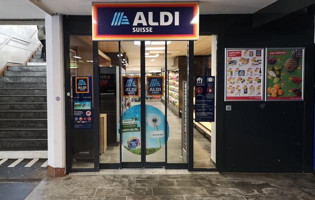 Aldi Suisse erster Bahnhofsdiskontmarkt