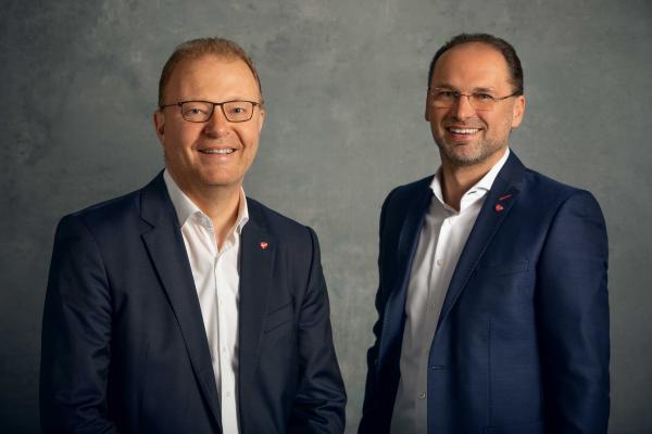 Transgourmet Geschäftsführer Österreich: Manfred Hayböck und Thomas Panholzer, Geschäftsführer Transgourmet Österreich