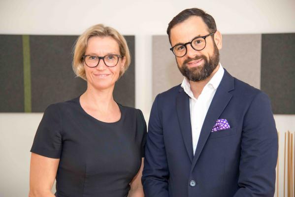 UFH: bisherige Geschäftsführerin Marion Mitsch mit Nachfolger Robert Töscher