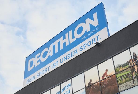Neue Decathlon Filiale in Wien Stadlau
