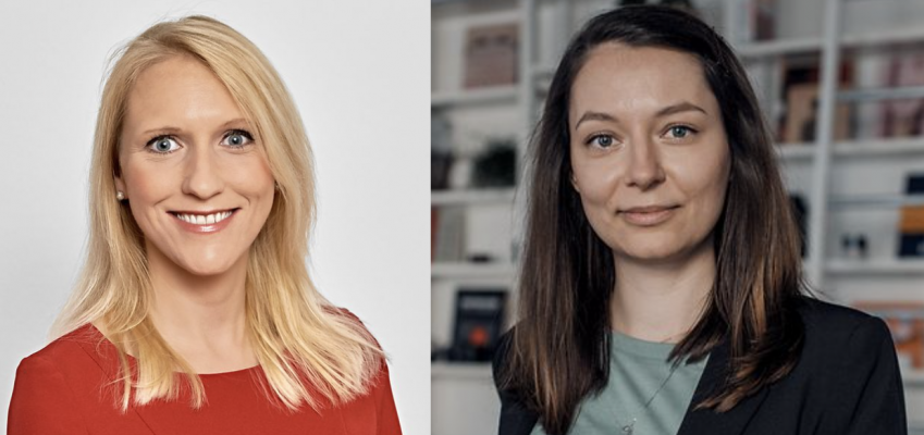 Mag. Birgit Thanner (li.) und Pia Van Saanen neu im Henkel-Brand Management Team in Wien.