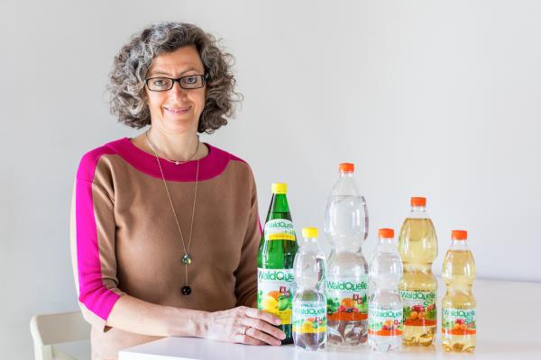 Monika Fiala, Geschäftsführerin von Waldquelle Mineralwasser