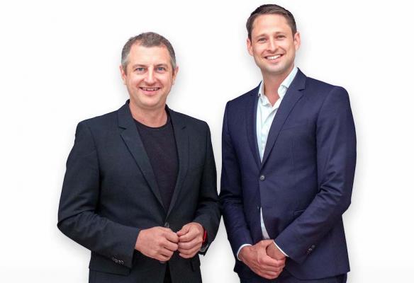 Bluecode Executive Chairman Christian Pirkner (li.) und Chief Executive Officer Anton Stadelmann.