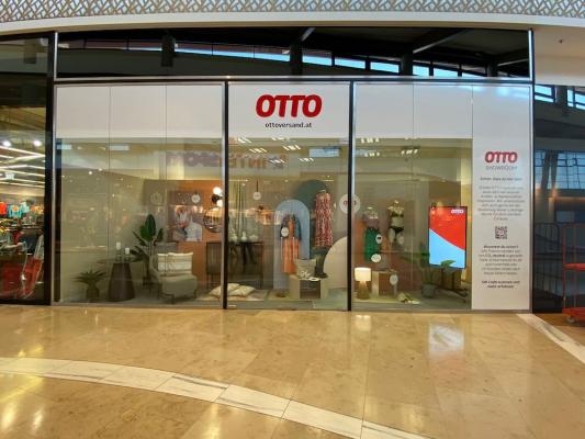 Otto Österreich wird offline - erste physische Präsenz der Onlinemarke in Einkaufszentrum 