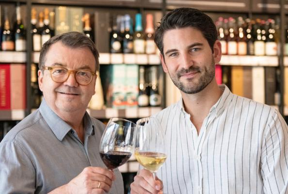 Die beiden Wein & Co Geschäftsführer: Willi Klinger (li.) und Hannes Scheufele