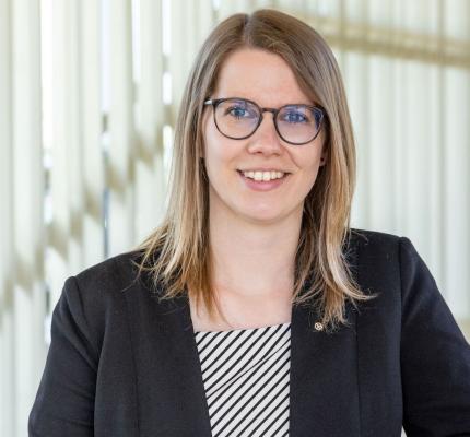 Elisabeth Puntigam (27) leitet ab sofort die Abteilung Immobilien & Hausverwaltung in der Spar-Zentrale Graz 