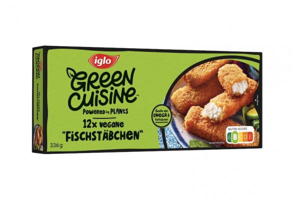 iglo Green Cuisine vegane Fischstäbchen