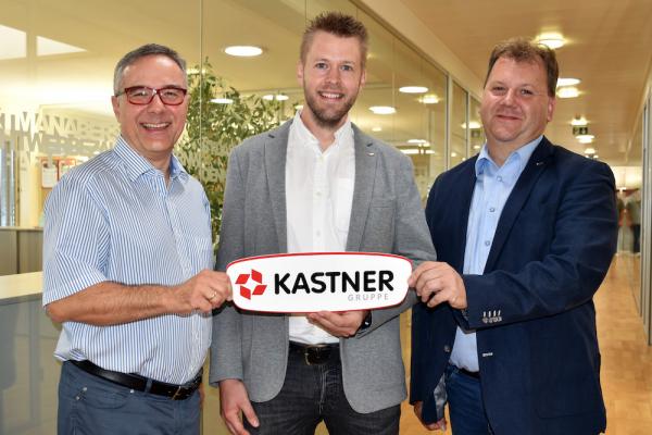 Neu im Zentraleinkauf: v.l.n.r. KR Christof Kastner, Markus Kitzler-Walli und Prok. Gerald Traxler freuen sich auf viele spannende Projekte im Kastner Zentraleinkauf.