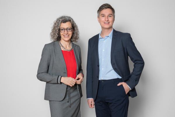 Geschäftsführung EWP Einwegpfand Österreich Monika Fiala und Simon Parth