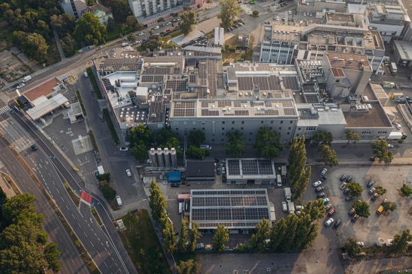 Ströck Zentrale in der Lexergasse mit PV