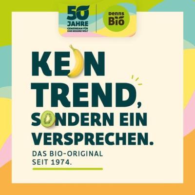 50 Jahre dennree- ein halbes Jahrhundert Bio-Pionierarbeit Denns BioMarkt Österreich feiert gemeinsam mit der deutschen Mutter dennree, das 50-jährige Firmenjubiläum.