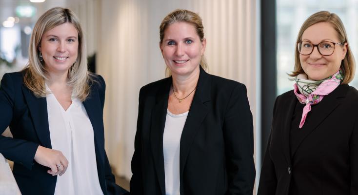 Änderungen im Nestlé Österreich Management Team (v.l.): Kristina Eberl, Jennifer Nibler, Gertraude Zöhrer